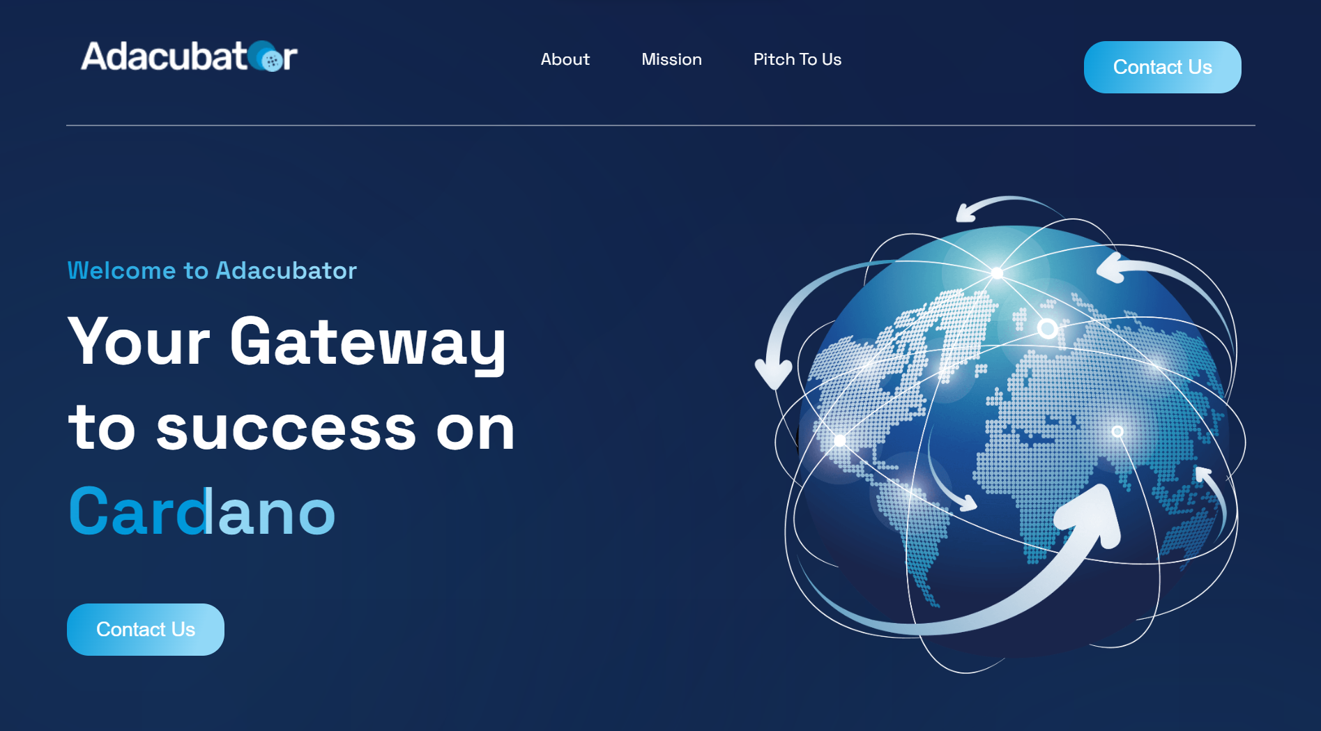 adacubator homepage