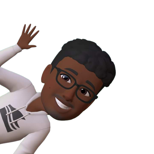 a fresh looking black guy on white shirt