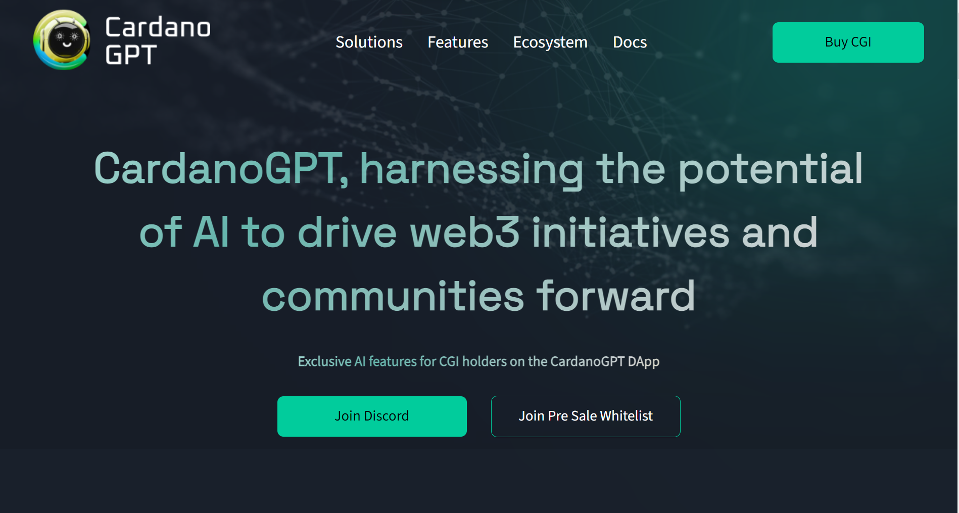 cardanogpt homepage